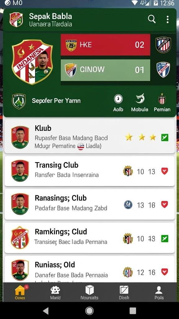 bengkel69 - Tampilan antarmuka yang menarik dan intuitif.