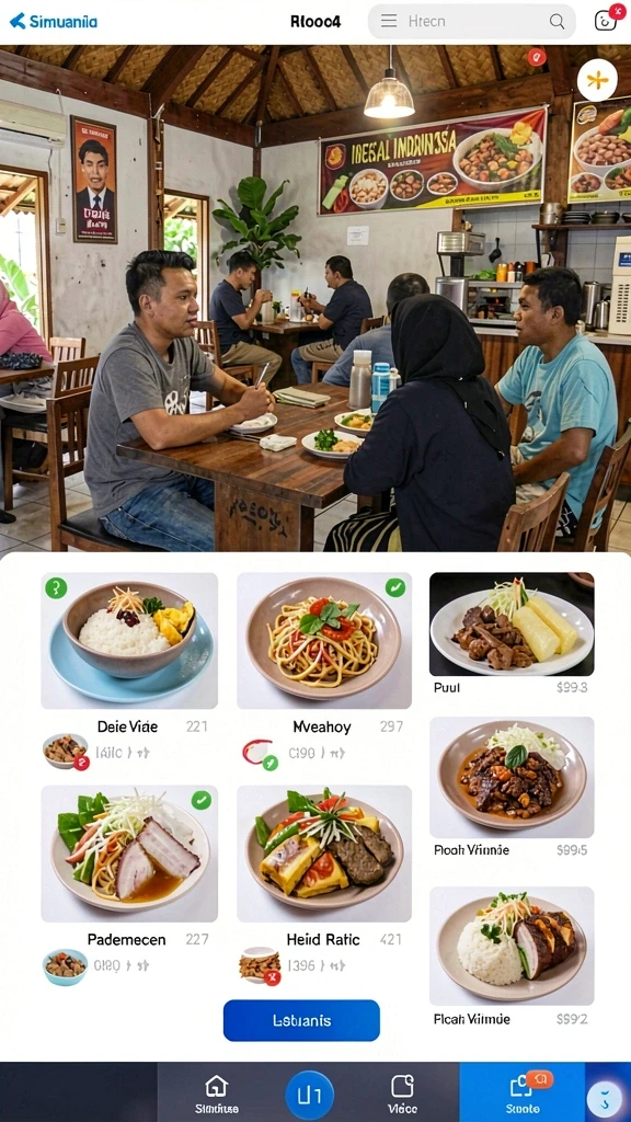 rahayu88 - Menu karakter dengan berbagai pilihan kustomisasi.